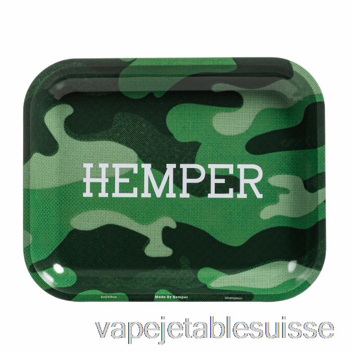 Vape Suisse Plateau Roulant En Chanvre Grand Camouflage